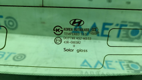 Rear glass Hyundai Sonata 11-15 with heating