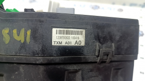 The underhood fuse box for a Honda Insight 19-20 is large, without a cover or wiring, and the fasteners are broken