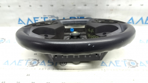 The steering wheel is bare Hyundai Sonata 11-15, black leather, without buttons and overlays