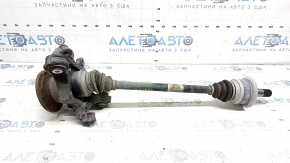 Rear left axle shaft BMW X3 F25 11-17 with drive and hub, rusty hub