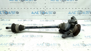 Rear right axle shaft BMW X3 F25 11-17 with drive and hub, rusty hub