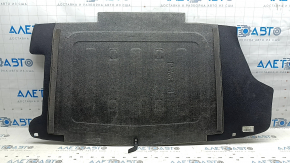 Hyundai Sonata 11-15 hybrid trunk floor, small, fabric, black, with lining