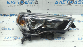 Front right headlight Toyota 4Runner 14-20 halogen