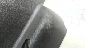 Lower right center pillar trim Hyundai Sonata 11-15 brown, scratches
