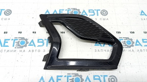 Front bumper grille right Ford Fusion mk5 19-20 for LED fog lights, gloss, sand