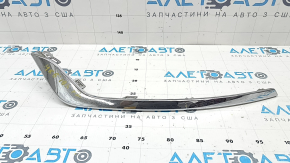 Front bumper molding left Ford Fusion mk5 19-20 chrome, sand, bump, swollen chrome