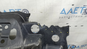 The engine protection of the Honda Insight 19-22 is torn, cracked, dented, no fragments