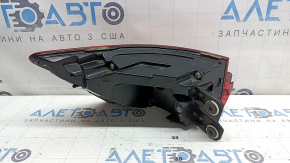 Right outer wing light Audi A6 C8 19-25 without animation with chrome molding, scratches