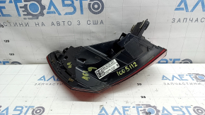 Right outer wing light Audi A6 C8 19-25 without animation with chrome molding, scratches