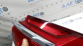 Right outer wing light Audi A6 C8 19-25 without animation with chrome molding, scratches