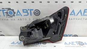 Left outer wing light Audi A6 C8 19-25 without animation with chrome molding, scratches