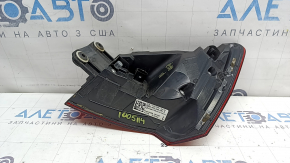 Left outer wing light Audi A6 C8 19-25 without animation with chrome molding, scratches