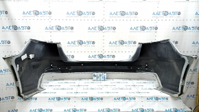 Rear bumper bare Ford Fusion mk5 19-20 for 4 parking sensors without Park Assist, white, dent