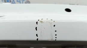 Rear bumper bare Ford Fusion mk5 19-20 for 4 parking sensors without Park Assist, white, dent