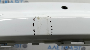 Rear bumper bare Ford Fusion mk5 19-20 for 4 parking sensors without Park Assist, white, dent