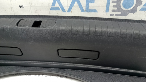 Audi A6 C8 19-25 trunk opening trim, black, scratches, broken mount, broken mount