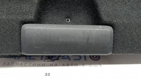 Audi A6 C8 19-25 trunk lid trim, black, with mechanism, scratches
