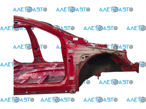 Front right quarter Hyundai Sonata 11-15 red RER, on the body