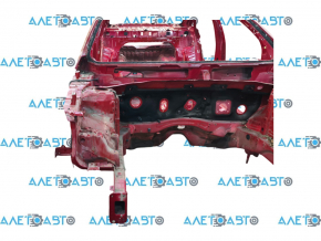 Front right quarter Hyundai Sonata 11-15 red RER, on the body