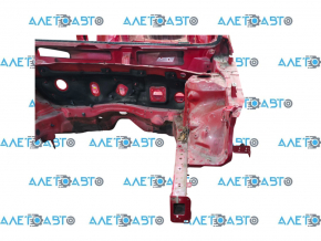 Front left quarter Hyundai Sonata 11-15 red RER, on the body