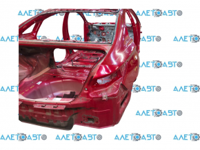 Quarter wing rear right Hyundai Sonata 11-15 red RER, on the body