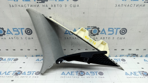 Rear pillar trim in front of the right window Audi A6 C8 19-23 gray with black, for dry cleaning