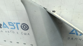 Rear pillar trim in front of the right window Audi A6 C8 19-23 gray with black, for dry cleaning