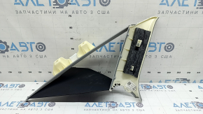 Rear pillar trim in front of the right window Audi A6 C8 19-23 gray with black, for dry cleaning