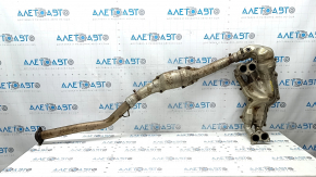 Exhaust manifold with catalytic converter Subaru Forester 19-24 SK rusty