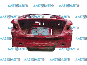 The rear panel of the Hyundai Sonata 11-15 on the body is dented