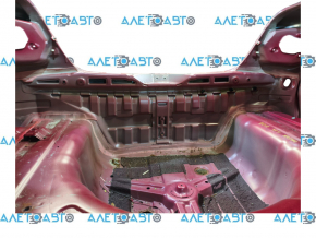 The rear panel of the Hyundai Sonata 11-15 on the body is dented