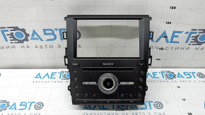Ford Fusion mk5 13-20 SYNC 3 SONY radio control panel with heating and ventilation, scratches