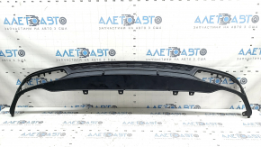 Rear bumper lip Audi A6 C8 19-23 structure, S-line, scratches, worn