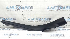 Inner rear left door sill trim Audi A6 C8 19-25 black, scratches