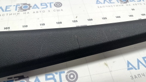 Inner rear left door sill trim Audi A6 C8 19-25 black, scratches