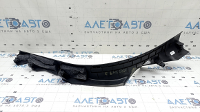 Inner rear right door sill trim Audi A6 C8 19-25 black, scratches