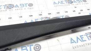 Inner rear right door sill trim Audi A6 C8 19-25 black, scratches