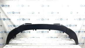 Bare front bumper Audi A6 C8 19-25 without park assist and washer, S-Line, without plugs, blue, scratches, cracked mount