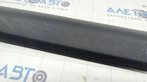 Inner door sill trim, front left, Audi A6 C8 19-25, black, scratches