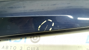 Left threshold Audi A6 C8 19-25 S-Line, blue LX5B, scratches, nicks