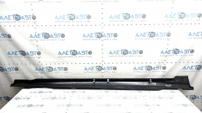 Right threshold Audi A6 C8 19-25 S-Line, blue LX5B, scratches