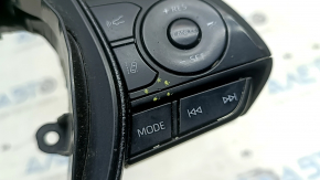 Steering wheel control buttons for Toyota Rav4 19-23 without heated steering wheel, black cover, scratch