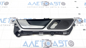 Inner rear left door handle for Audi A6 C8 19-25 chrome housing