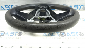 Naked steering wheel Toyota Rav4 19-25 rubber, black, not heated, worn