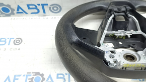 Naked steering wheel Toyota Rav4 19-25 rubber, black, not heated, worn