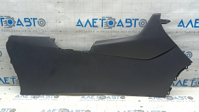 Lower right center console trim Toyota Rav4 19-25 black, scratches