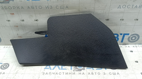 Front lower left center console trim Toyota Rav4 19-25 black, scratched, worn