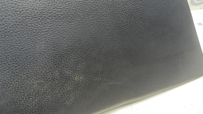 Front lower left center console trim Toyota Rav4 19-25 black, scratched, worn
