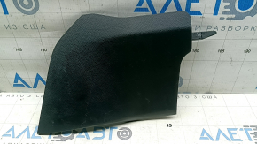 Front lower right center console trim Toyota Rav4 19-25 black, scratches