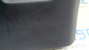 Center console trim with air vent deflector for Toyota Rav4 19-25 under cigarette lighter, black, scratches